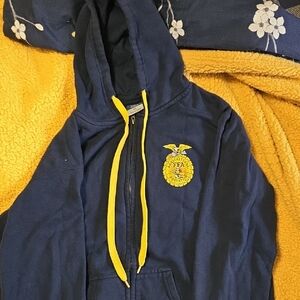 Blue and Yellow FFA Hoodie